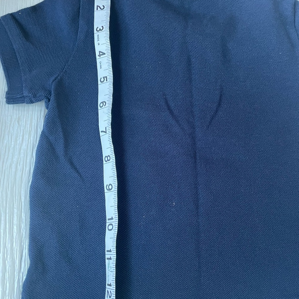 Vineyard Vines Boys' Heritage Pique Polo Navy Blue Size 18 24 Months - Picture 7 of 8
